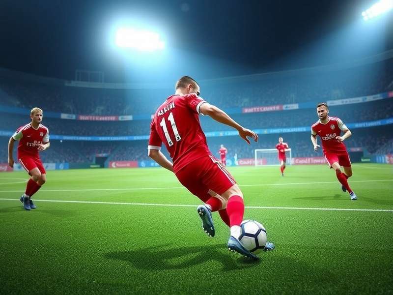 eFootball 2025 Gameplay Screenshot Showcasing New Graphics and UI