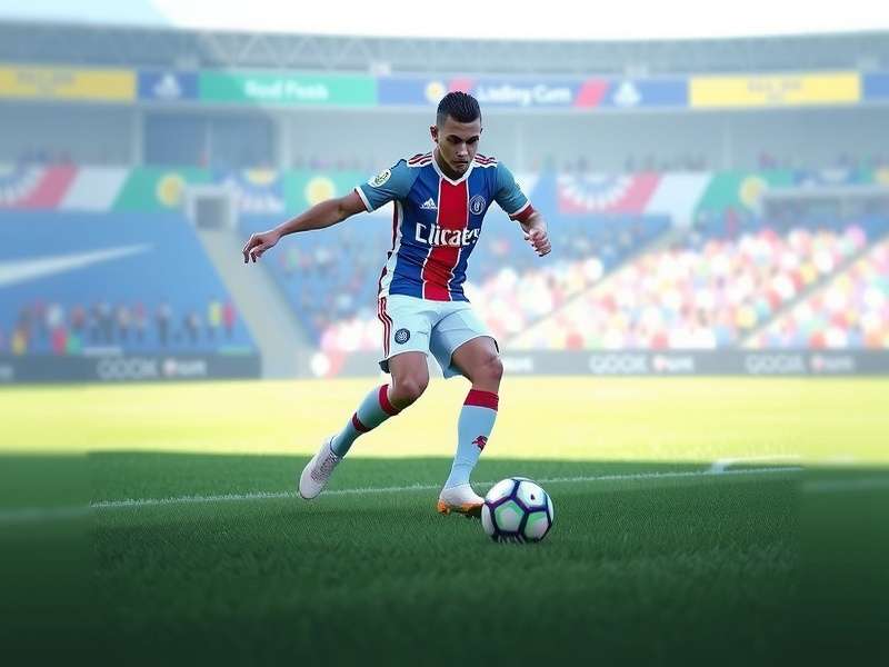 eFootball PES 2021 Gameplay Screenshot showing a player taking a free kick