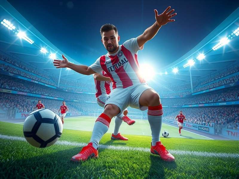 eFootball 2025 Gameplay Screenshot - Lionel Messi dribbling