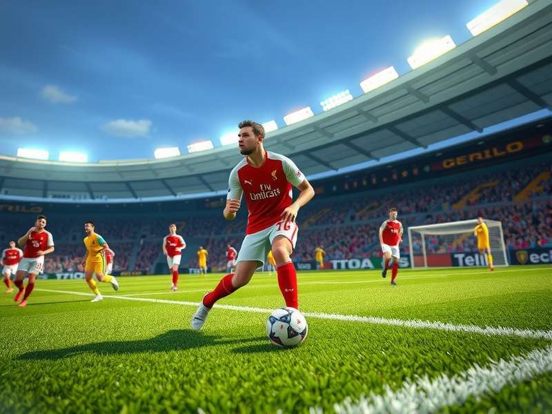 eFootball 2025 Xbox Series X gameplay screenshot showing realistic graphics