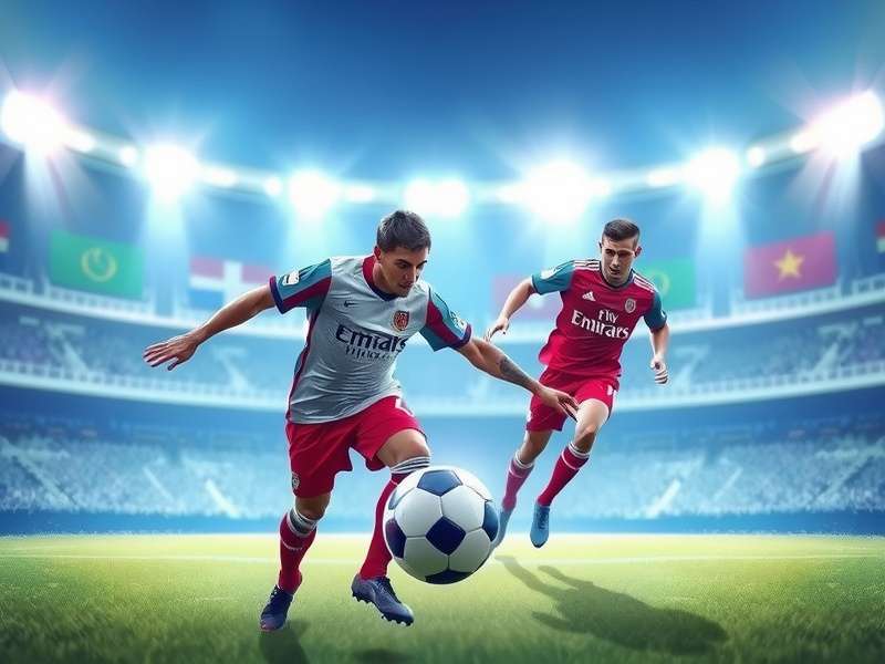 eFootball 2025 gameplay screenshot showing new player celebration