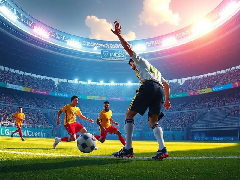 eFootball 25 gameplay screenshot showing realistic player movements