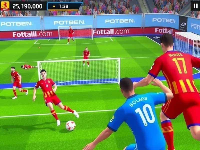 eFootball 2025 gameplay on Windows 10 PC