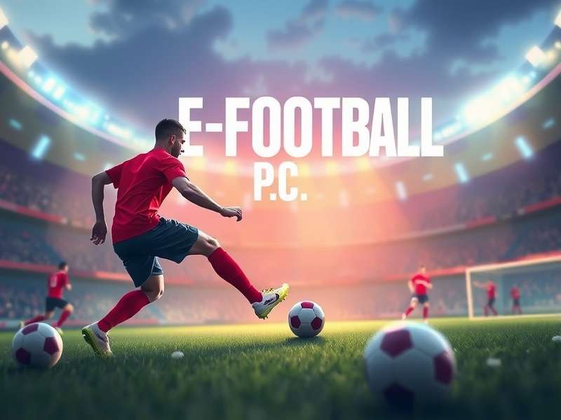 eFootball 2025 PC gameplay screenshot showing advanced tactics menu