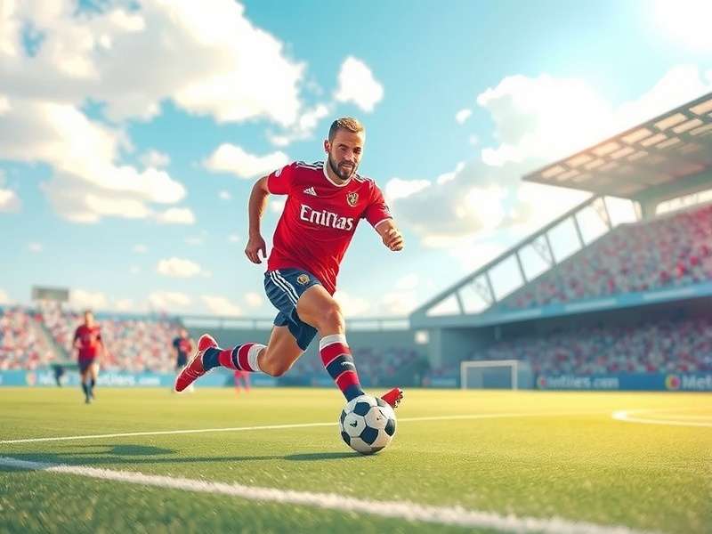 eFootball gameplay screenshot showing realistic graphics