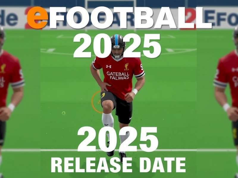 Efootball 2025 concept art showcasing next-gen graphics and player models