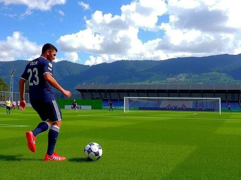 Gaming setup showing multiple platforms for eFootball