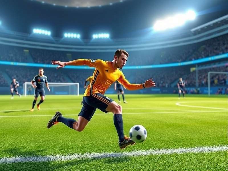 eFootball 2025 gameplay screenshot showing new graphics and UI