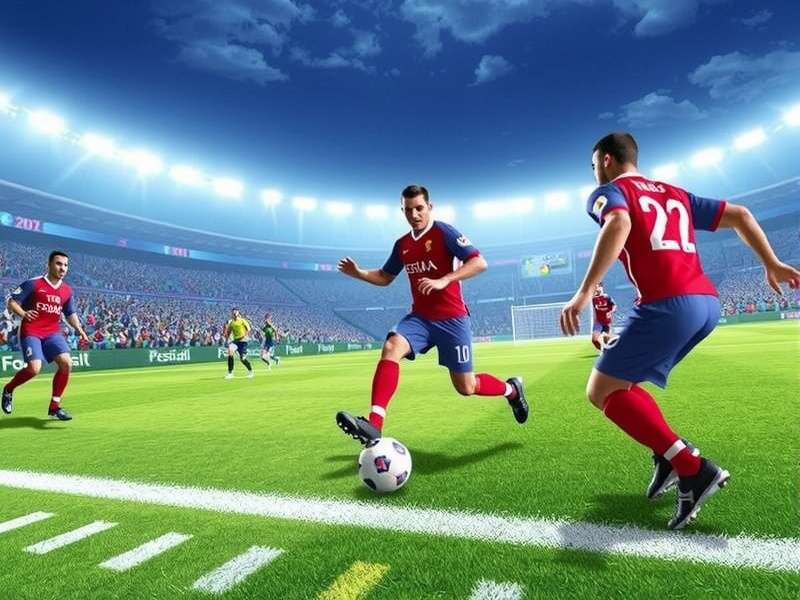 Efootball 2025 PPSSPP gameplay on mobile device showing enhanced graphics