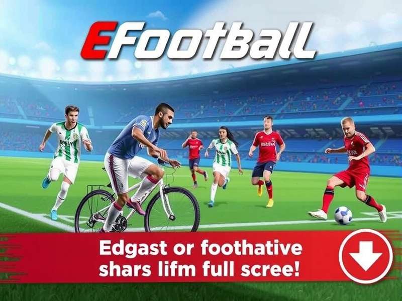 Efootball 2024 gameplay on PC with realistic graphics