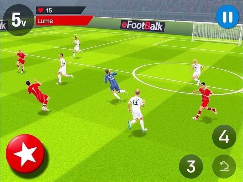 Comparison of eFootball graphics on PC, PS5, and mobile