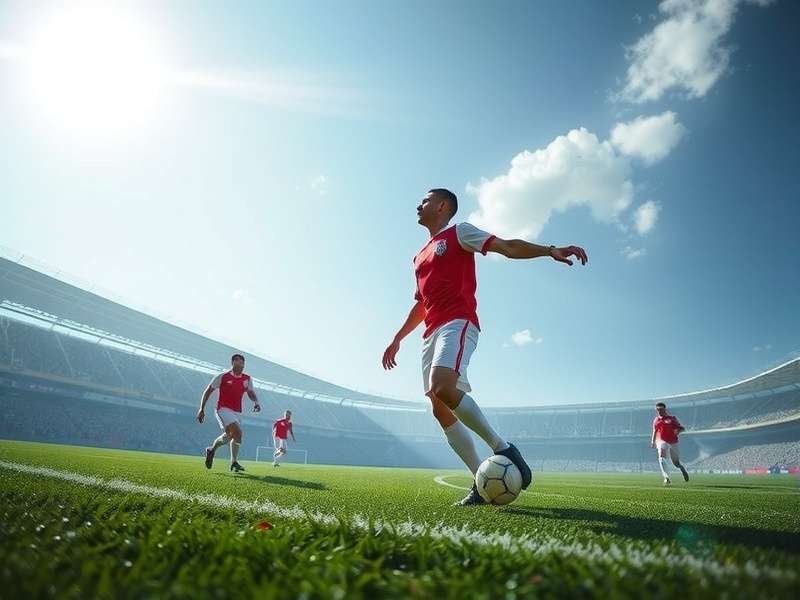 Efootball gameplay screenshot showing realistic graphics