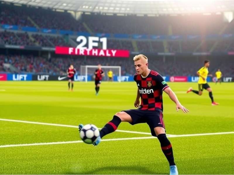 eFootball 2023 PC gameplay screenshot showcasing realistic graphics