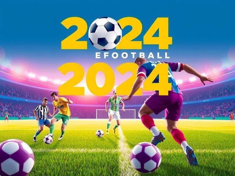 Efootball 2024 gameplay screenshot showing realistic graphics