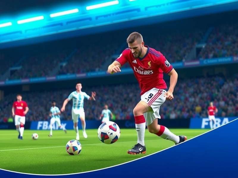 Efootball 2026 Apk gameplay screenshot showing realistic graphics