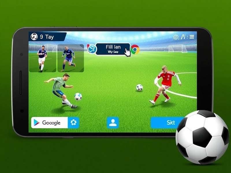 eFootball Google Play Store interface showing download button and ratings