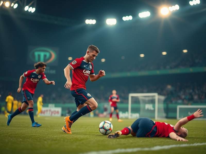eFootball maintenance server room with monitoring screens
