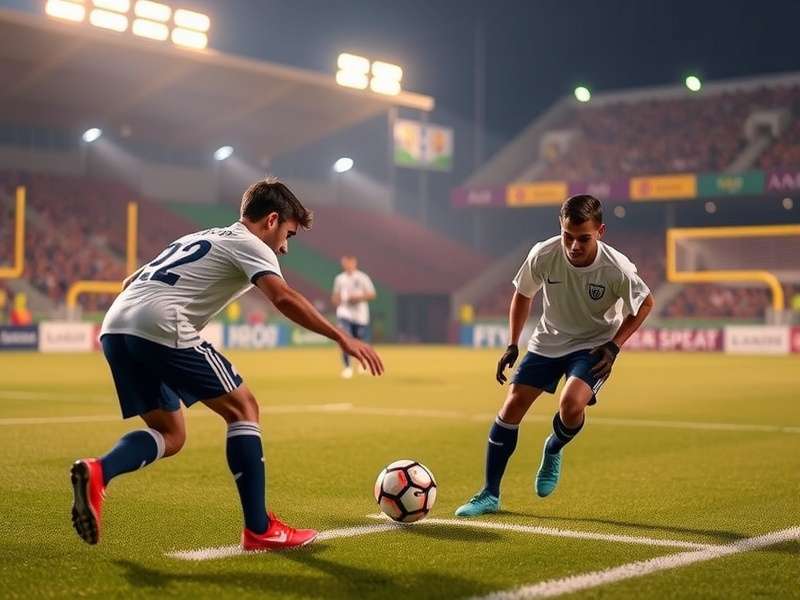 eFootball server maintenance room with racks and lights