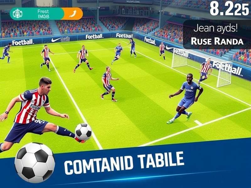 Efootball 2025 Download For Android - Hero Banner showing gameplay action
