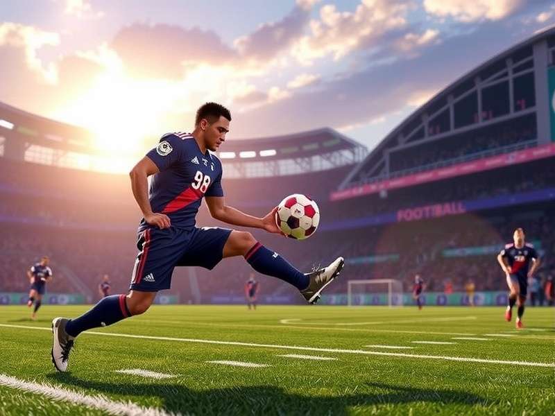 Efootball 2026 Pc gameplay action shot with Indian stadium atmosphere