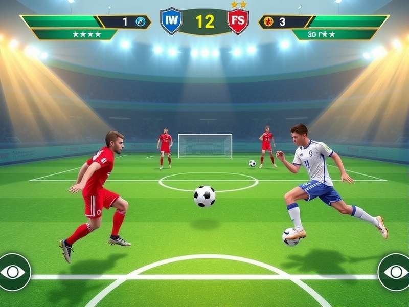 Efootball Pc gameplay screenshot showing football action on PC